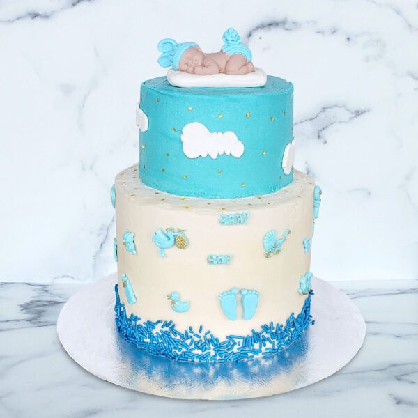 Baby Shower Cake - Boy
